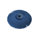 Dedeco Sunburst 3" TC 3-Ply Blue 400 Grit (A/O) 1/Unit thumbnail 2