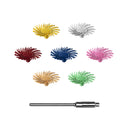 Dedeco Sunburst 3MM Pins White 120 Grit (Aluminum Oxide) 100/BX thumbnail 3