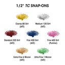 Dedeco Sunburst 3MM Pins White 120 Grit (Aluminum Oxide) 100/BX thumbnail 4