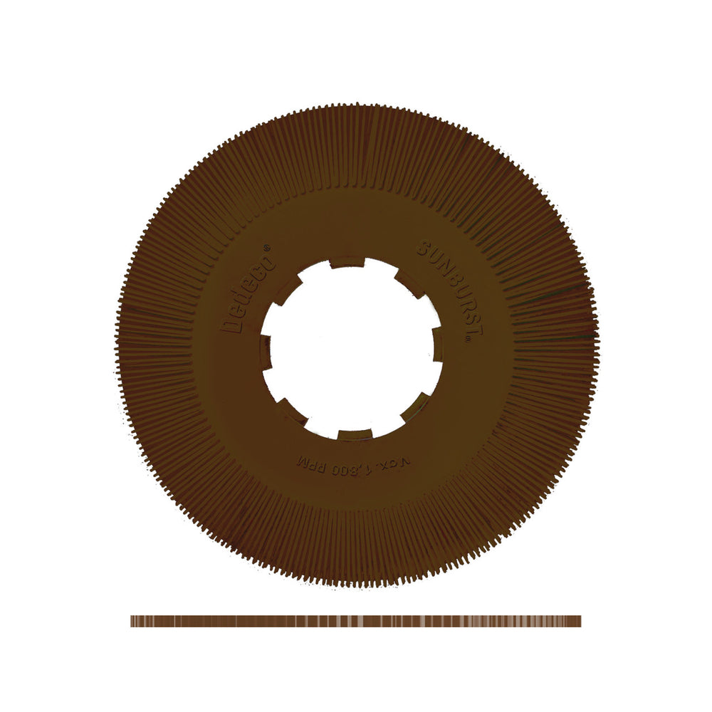 Dedeco Sunburst 10" TS Discs Brown 36 Grit (Aluminum Oxide) 70/BX