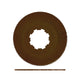 Dedeco Sunburst 10" TS Discs Brown 36 Grit (Aluminum Oxide) 70/BX