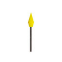 Dedeco Sunburst Points 3/32" Yellow 80 Grit (Aluminum Oxide) Shape 14 72/BX thumbnail 3