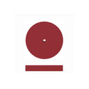 Dedeco Sunburst 7/8" X 1/8" Wheels Red 220 Grit (A/O) 12/BX thumbnail 3