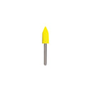 Dedeco Sunburst Points 1/16" Yellow 80 Grit (A/O) Shape 138 12/BX thumbnail 2