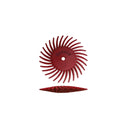 Dedeco Sunburst 5/8" TC KNIFE-EDGE Red 220 Grit (A/O) 12/BX thumbnail 1