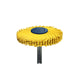 Dedeco Sunburst 2" TC 6-PLY Yellow 80 Grit (Aluminum Oxide) 6MM 1/UNIT