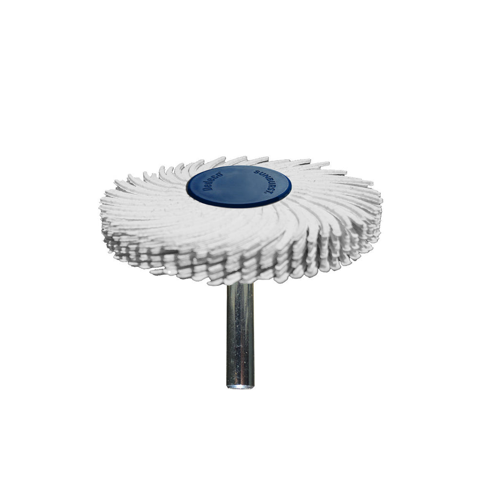 Dedeco Sunburst 2" TC 6-PLY White 120 Grit (Aluminum Oxide) 6MM 1/UNIT
