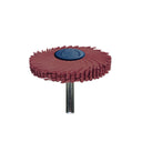 Dedeco Sunburst 2" TC 6-PLY Red 220 Grit (Aluminum Oxide) 1/4" 1/UNIT thumbnail 1