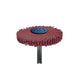 Dedeco Sunburst 2" TC 6-PLY Red 220 Grit (Aluminum Oxide) 1/4" 1/UNIT