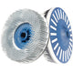 Dedeco Sunburst 4-1/2" EZ-Loc White 120 Grit (Aluminum Oxide) 5/8"-11 5/BX