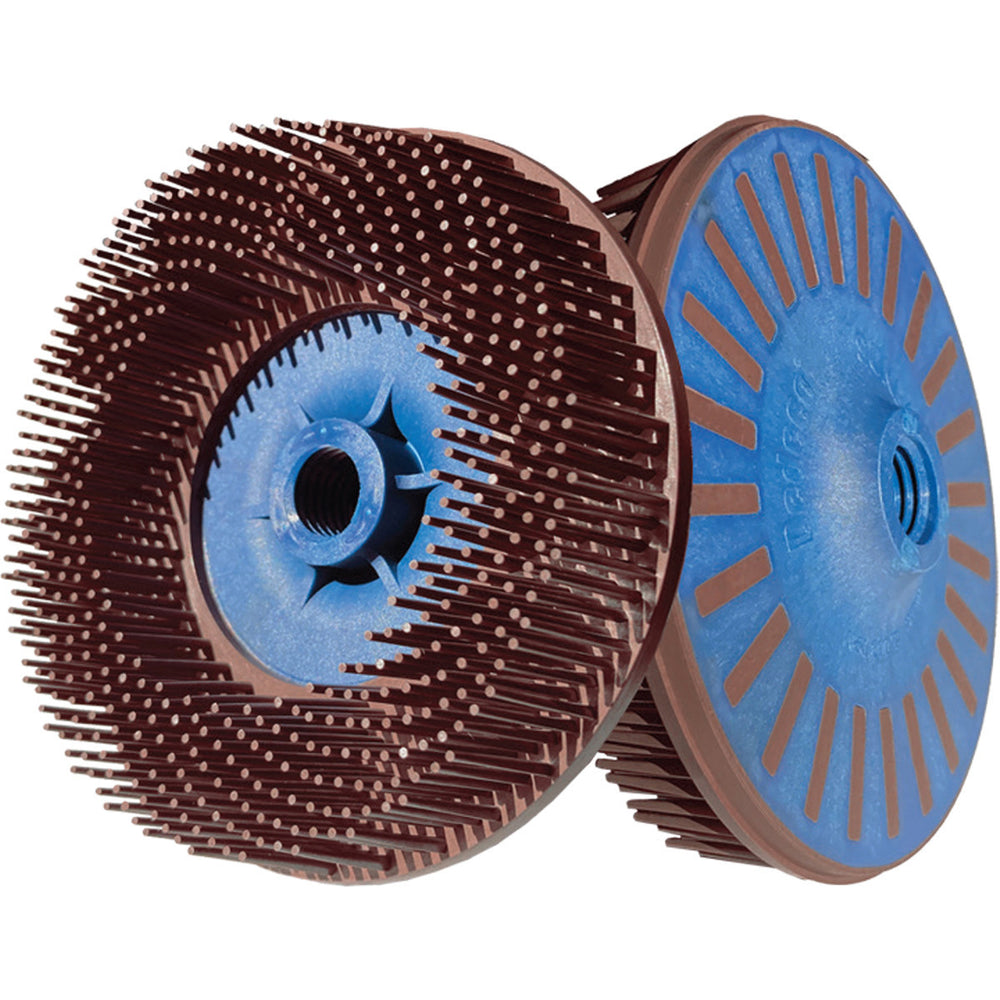 Dedeco Sunburst 4-1/2" EZ-Loc Brown 36 Grit (Aluminum Oxide) M-14 5/BX