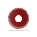 Dedeco SUNBURST 6" X 1/2" TC RED 220 GRIT (A/O) 1/UNIT thumbnail 3