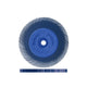 Dedeco SUNBURST 6" X 1/2" TC BLUE 400 GRIT (A/O) 1/UNIT