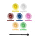 Dedeco SUNBURST 7/8" TC DUAL DISC ASSORTMENT 43/KIT
