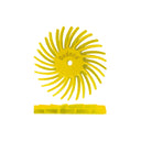 Dedeco SUNBURST 7/8" TC DUAL DISCS YELLOW 80 GRIT (A/O) 12/BX thumbnail 4