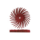 Dedeco SUNBURST 7/8" TC DUAL DISCS RED 220 GRIT (A/O) 48/BX thumbnail 4
