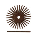 Dedeco Sunburst 1" TS Discs Brown 36 Grit (A/O) 48/BX thumbnail 3