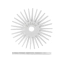 Dedeco Sunburst 1" TS Discs White 120 Grit (A/O) 48/BX thumbnail 3