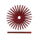Dedeco Sunburst 1" TS Discs Red 220 Grit (A/O) 48/BX thumbnail 3