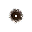 Dedeco Sunburst 2" TC Discs Brown 36 Grit (Aluminum Oxide) 12/BX thumbnail 2