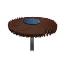 Dedeco Sunburst 3" TC 6-PLY Brown 36 Grit (Aluminum Oxide) 1/4" 1/UNIT thumbnail 3
