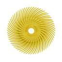 Dedeco Sunburst 4" TC Discs Yellow 80 Grit (Aluminum Oxide) 12/BX thumbnail 3