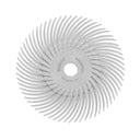 Dedeco Sunburst 4" TC Discs White 120 Grit (Aluminum Oxide) 12/BX thumbnail 1