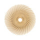 Dedeco Sunburst 4" TC Discs Peach 6 Micron (Aluminum Oxide) 12/BX