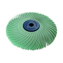 Dedeco Sunburst 4" TC Discs Lt. Green 1 Micron (Aluminum Oxide) 12/BX thumbnail 3