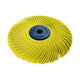 Dedeco Sunburst 4" X 1/2" TC Yellow 80 Grit (Aluminum Oxide) 1/UNIT
