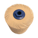Dedeco Sunburst 4" X 4" TC Brushes Peach 6 Micron (A/O) 5/8"-11 1/Unit thumbnail 3