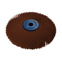 Dedeco Sunburst 4" X 1/2" TS Brown 36 Grit (A/O) 1/Unit thumbnail 3