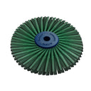 Dedeco Sunburst 4" X 1/2" TS Dark Green 50 Grit (A/O) 1/Unit thumbnail 4