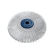 Dedeco Sunburst 4" X 1/2" TS White 120 Grit (A/O) 1/Unit