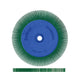 Dedeco Sunburst 6" X 1/2" TS Dark Green 50 Grit (A/O) 1/Unit