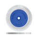 Dedeco Sunburst 6" X 1/2" TS White 120 Grit (A/O) 1/Unit