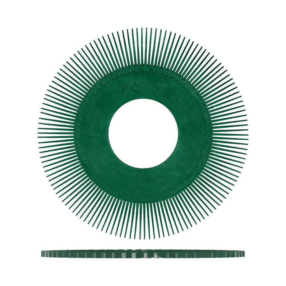 Dedeco Sunburst 6" TS Discs Dark Green 50 Grit (A/O) 40/BX