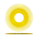 Dedeco Sunburst 6" TS Discs Yellow 80 Grit (A/O) 40/BX thumbnail 4