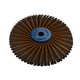 Dedeco Sunburst 4" X 1/2" TA Brown 36 Grit (A/O) 1/Unit