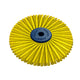 Dedeco Sunburst 4" X 1/2" TA Yellow 80 Grit (A/O) 1/Unit