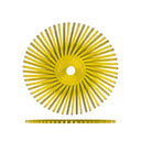 Dedeco Sunburst 4" TA Discs Yellow 80 Grit (A/O) 12/BX thumbnail 3