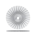 Dedeco Sunburst 4" TA Discs White 120 Grit (A/O) 12/BX thumbnail 3