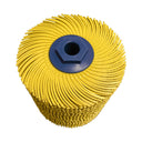 Dedeco Sunburst 4" TS Discs Yellow 80 Grit (A/O) 50/BX thumbnail 3