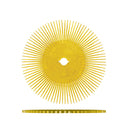 Dedeco Sunburst 4" TS Discs Yellow 80 Grit (A/O) 50/BX thumbnail 4