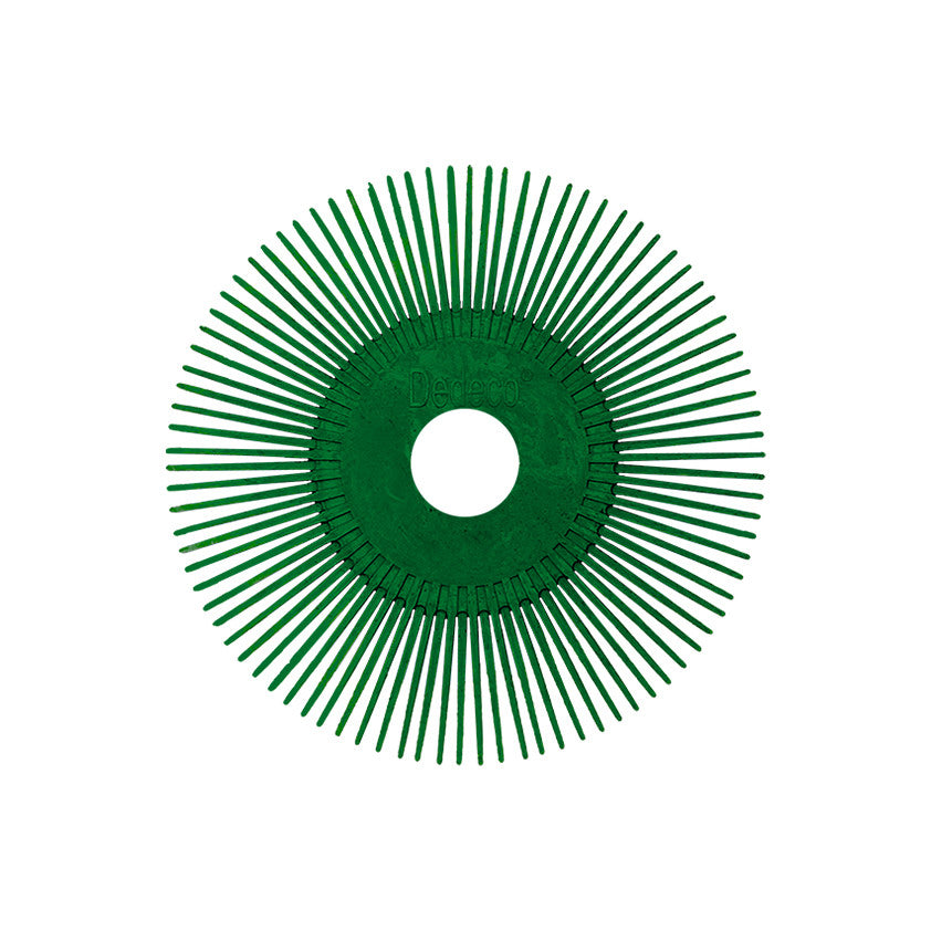 Dedeco Sunburst 2" TS Discs Dark Green 50 Grit (A/O) 12/BX