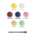 Dedeco Sunburst 9/16" TC Disc Assortment (Aluminum Oxide) 86/KIT thumbnail 3