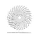 Dedeco Sunburst 1-1/2" TC Discs White 120 Grit (A/O) 12/BX thumbnail 1