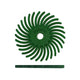 Dedeco Sunburst 1-1/2" TC KNIFE-EDGE Dark Green 50 Grit (A/O) 12/BX