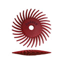 Dedeco Sunburst 1-1/2" TC KNIFE-EDGE Red 220 Grit (A/O) 12/BX thumbnail 3
