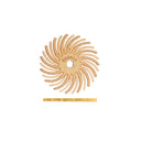 Dedeco Sunburst 3/4" TC Discs Peach 6 Micron (A/O) 48/BX thumbnail 3